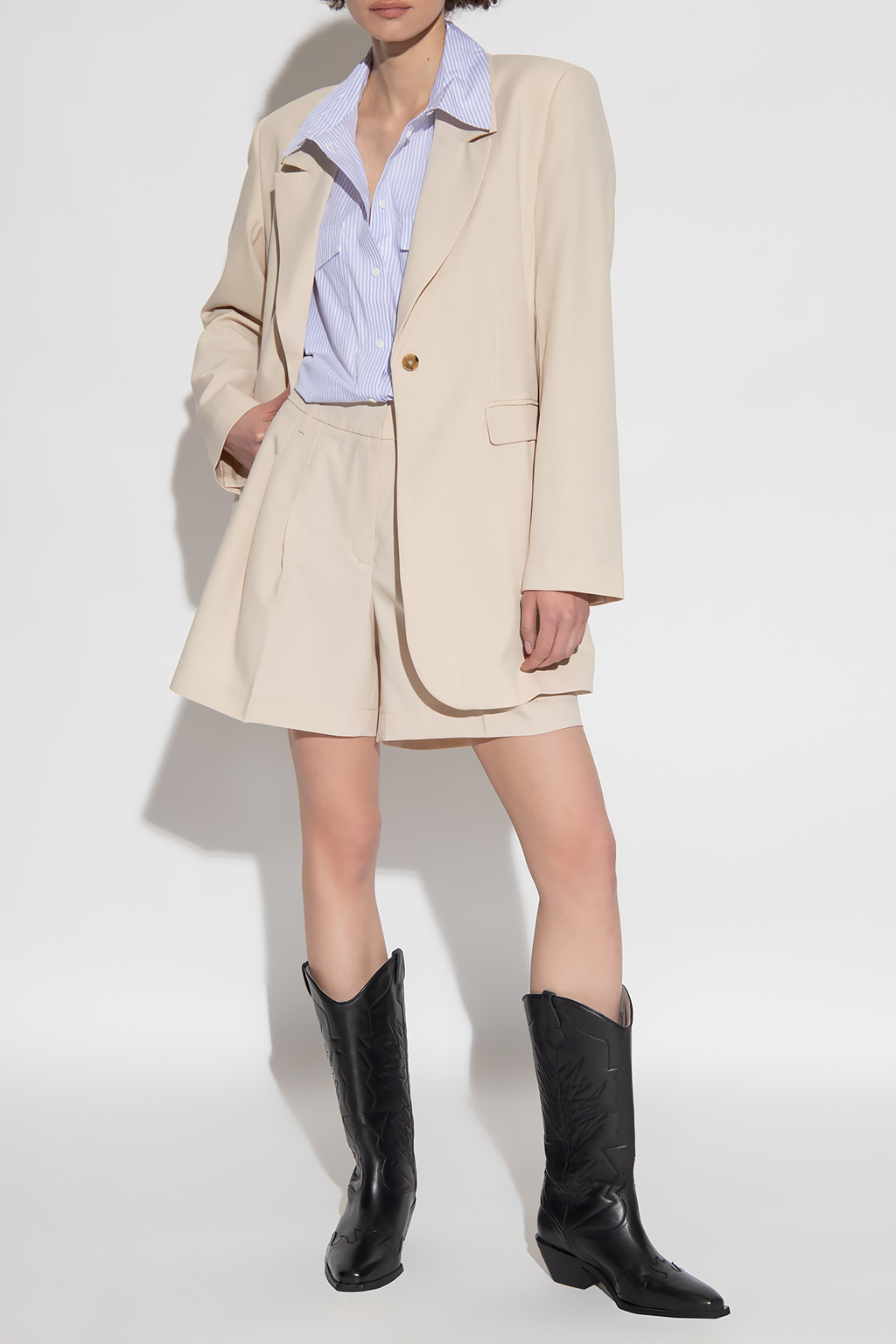 Beige Nat Blazer blazer Birgitte Herskind GenesinlifeShops